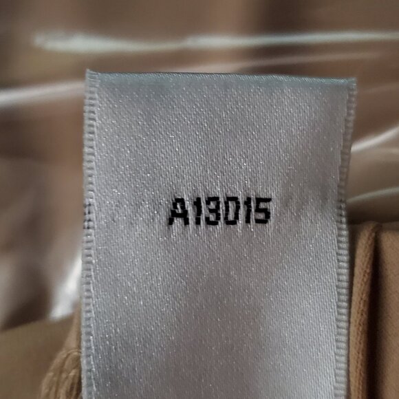 Bob Mackie Wearable Art Pull-On Stretchy Wide Leg Tan Pants Size L - Picture 12 of 12